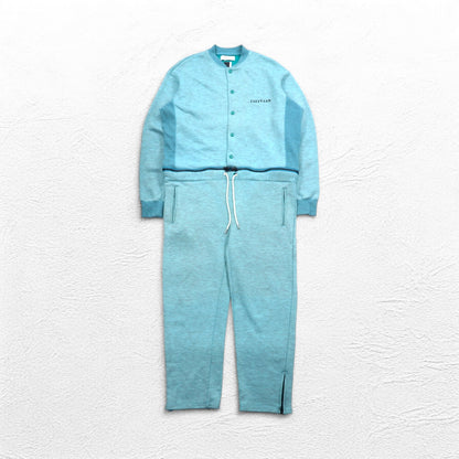 FACETASM All-in-one Overalls Sweat Pants Jumpsuit XL Blue Cotton RB-PT-U06