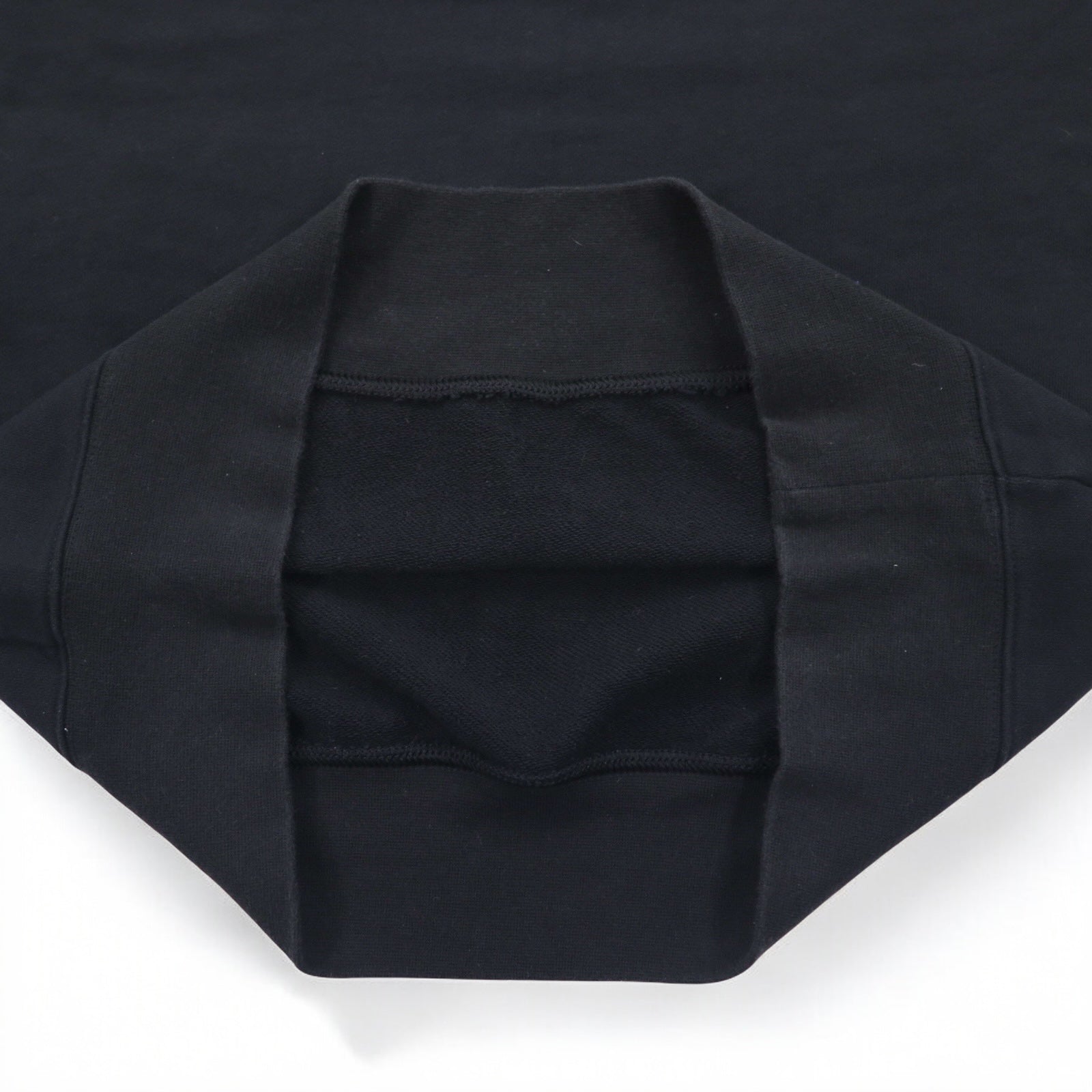 NIKE AIR フレンチテリー クルーネック スウェット M ブラック コットン スウォッシュ