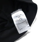 NIKE AIR フレンチテリー クルーネック スウェット M ブラック コットン スウォッシュ