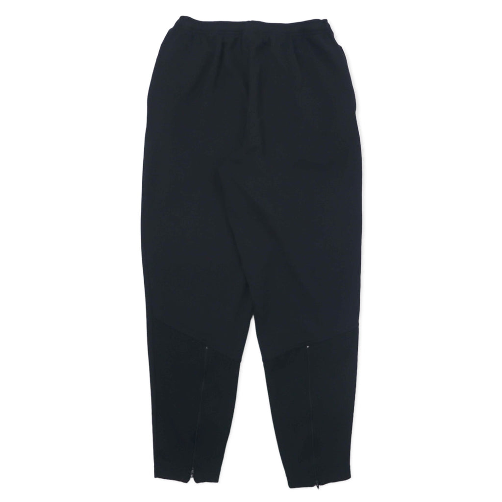 NIKE 90s Track Pants Jersey L Black Polyester Silver Tag