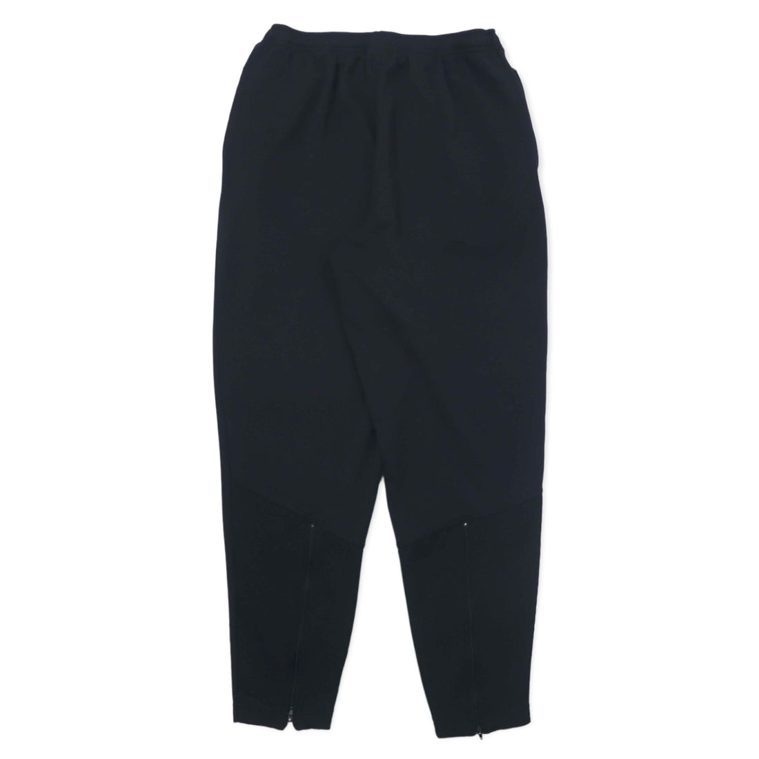 NIKE 90s Track Pants Jersey L Black Polyester Silver Tag