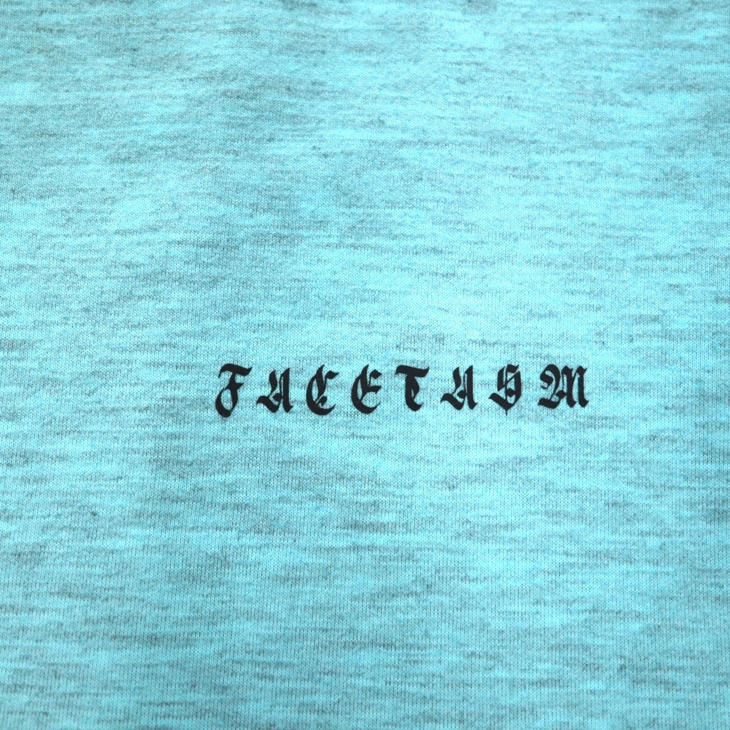 FACETASM All-in-one Overalls Sweat Pants Jumpsuit XL Blue Cotton RB-PT-U06