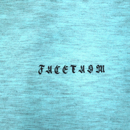 FACETASM All-in-one Overalls Sweat Pants Jumpsuit XL Blue Cotton RB-PT-U06