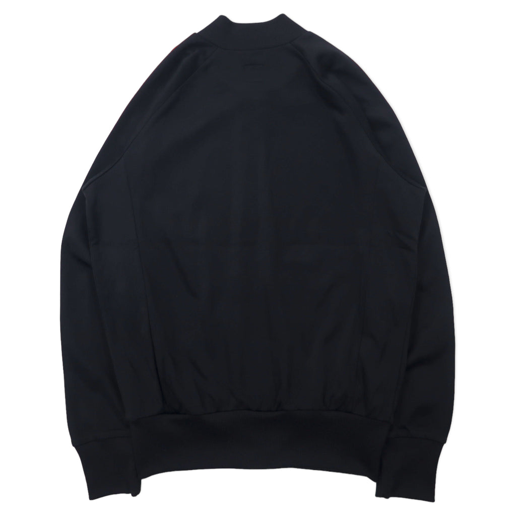 adidas originals スーパースター トラックジャケット ジャージ S ブラック レッド ポリエステル 3ストライプ トレフォイルロゴ刺繍 ATP型 SUPER STAR TRACK TOP