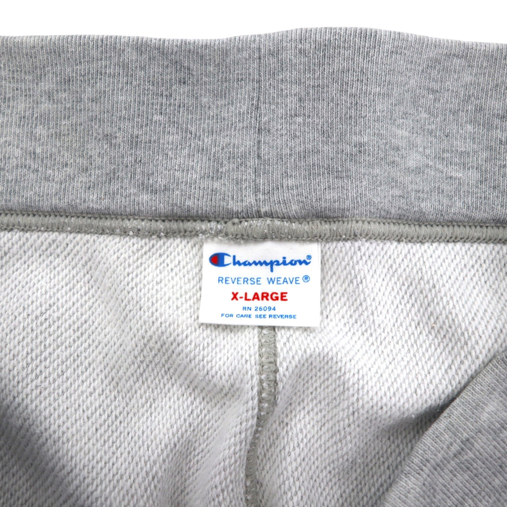 Champion 2025 Spring/Summer Reverse Weave 10oz Sweatpants, Jersey, XL, Gray, C3-F202