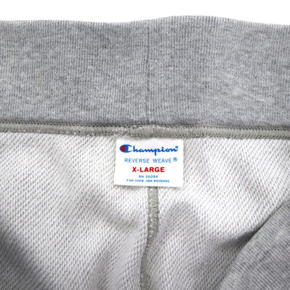 Champion 2025 Spring/Summer Reverse Weave 10oz Sweatpants, Jersey, XL, Gray, C3-F202