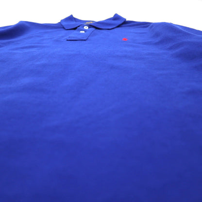 POLO RALPH LAUREN Classic Fit Polo Shirt, Medium, Blue, Cotton, Pique, Small Pony Embroidery