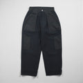 TUKI Combat Pants 0135 Melton Wide-leg Pants, Size S, Gray, Wool Melton, Made in Japan