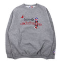 日本然リトテ-古着オンライン-USA製 90年代 LOGO ATHLETIC NFL 刺繍 ヘビーウエイト スウェット L グレー コットン kansas city chiefs-USA Made 90's LOGO ATHLETIC NFL Embroidery Heavy Weight Sweatshirt L Gray Cotton kansas city chiefs