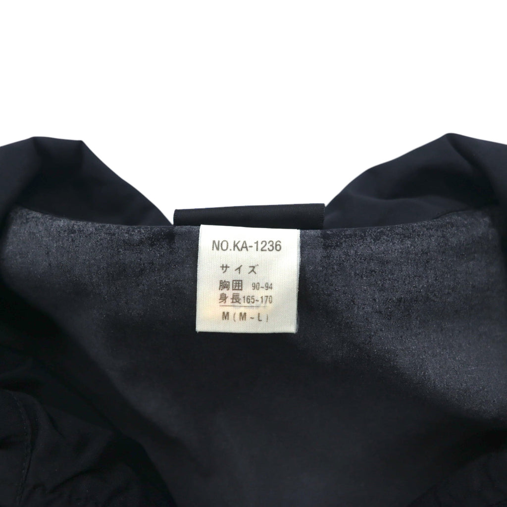 Kappa 90年代 ナイロンジャケット トラックジャケット ジャージ L ブラック ロゴテープ サイドライン