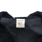 Kappa 90年代 ナイロンジャケット トラックジャケット ジャージ L ブラック ロゴテープ サイドライン