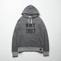 Polo Ralph Lauren pullover hoodie, size M, gray, NY 1967 print