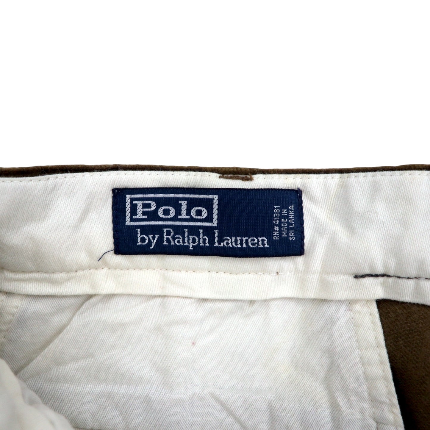 Polo by Ralph Lauren 90年代 ワイド コーデュロイパンツ 36 ブラウン コットン スリランカ製