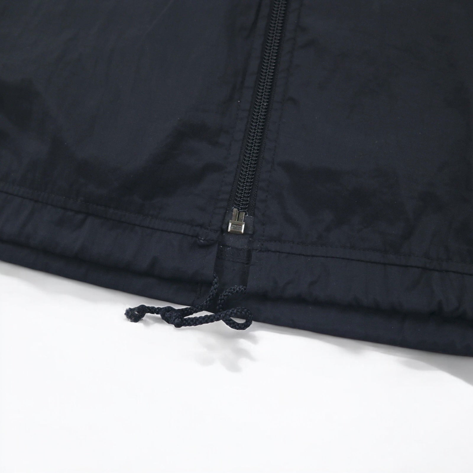 Kappa 90年代 ナイロンジャケット トラックジャケット ジャージ L ブラック ロゴテープ サイドライン