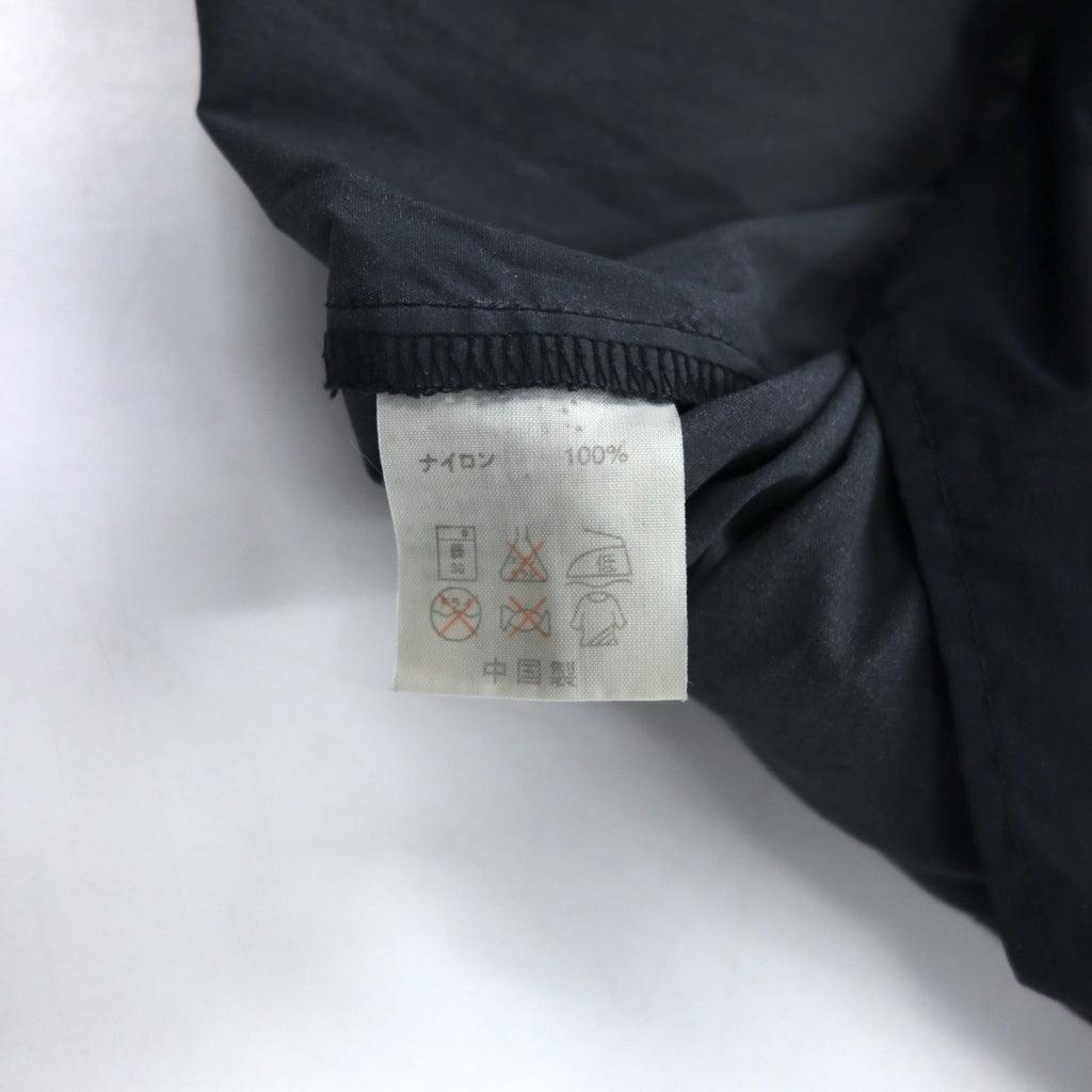 Kappa 90年代 ナイロンジャケット トラックジャケット ジャージ L ブラック ロゴテープ サイドライン
