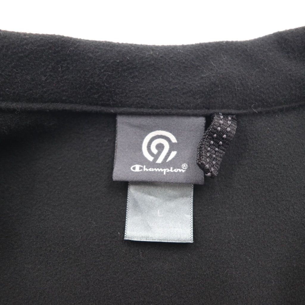 C9 by Champion Softshell Jacket L Black Polyester Fleece Liner