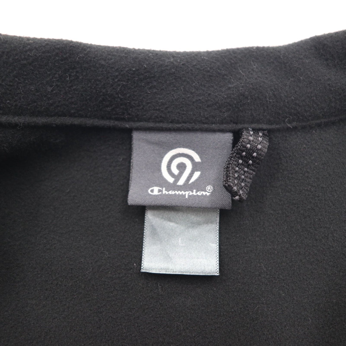 C9 by Champion Softshell Jacket L Black Polyester Fleece Liner