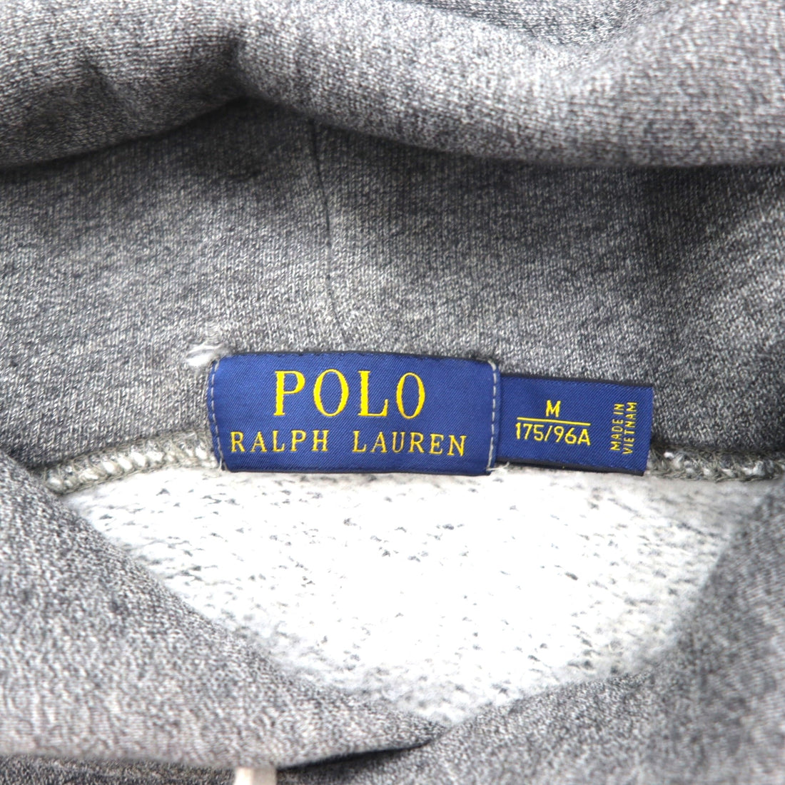 Polo Ralph Lauren pullover hoodie, size M, gray, NY 1967 print