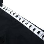 Kappa 90年代 ナイロンジャケット トラックジャケット ジャージ L ブラック ロゴテープ サイドライン