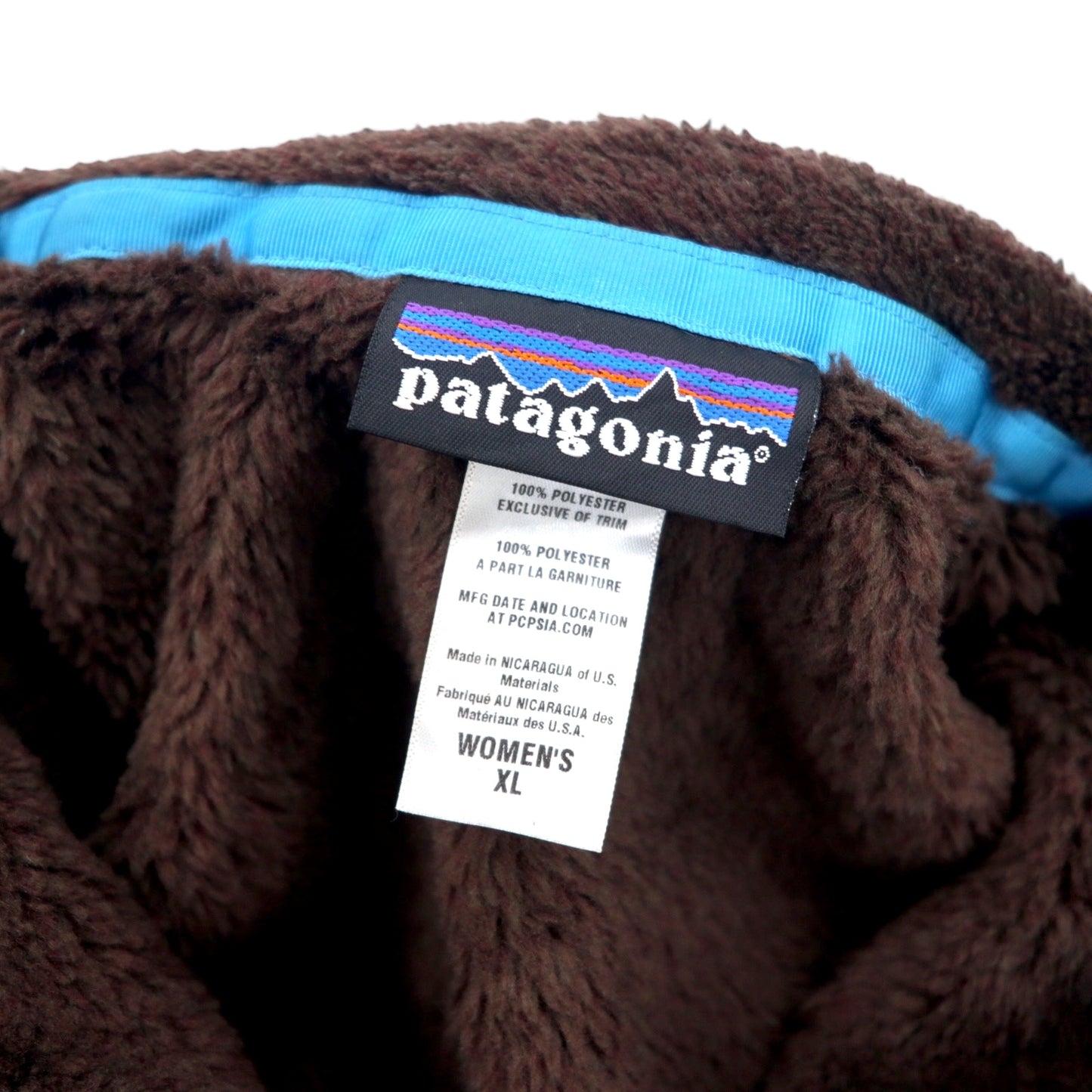 patagonia リツール スナップT フリースジャケット XL ブラウン POLARTEC ポリエステル 25442FA12