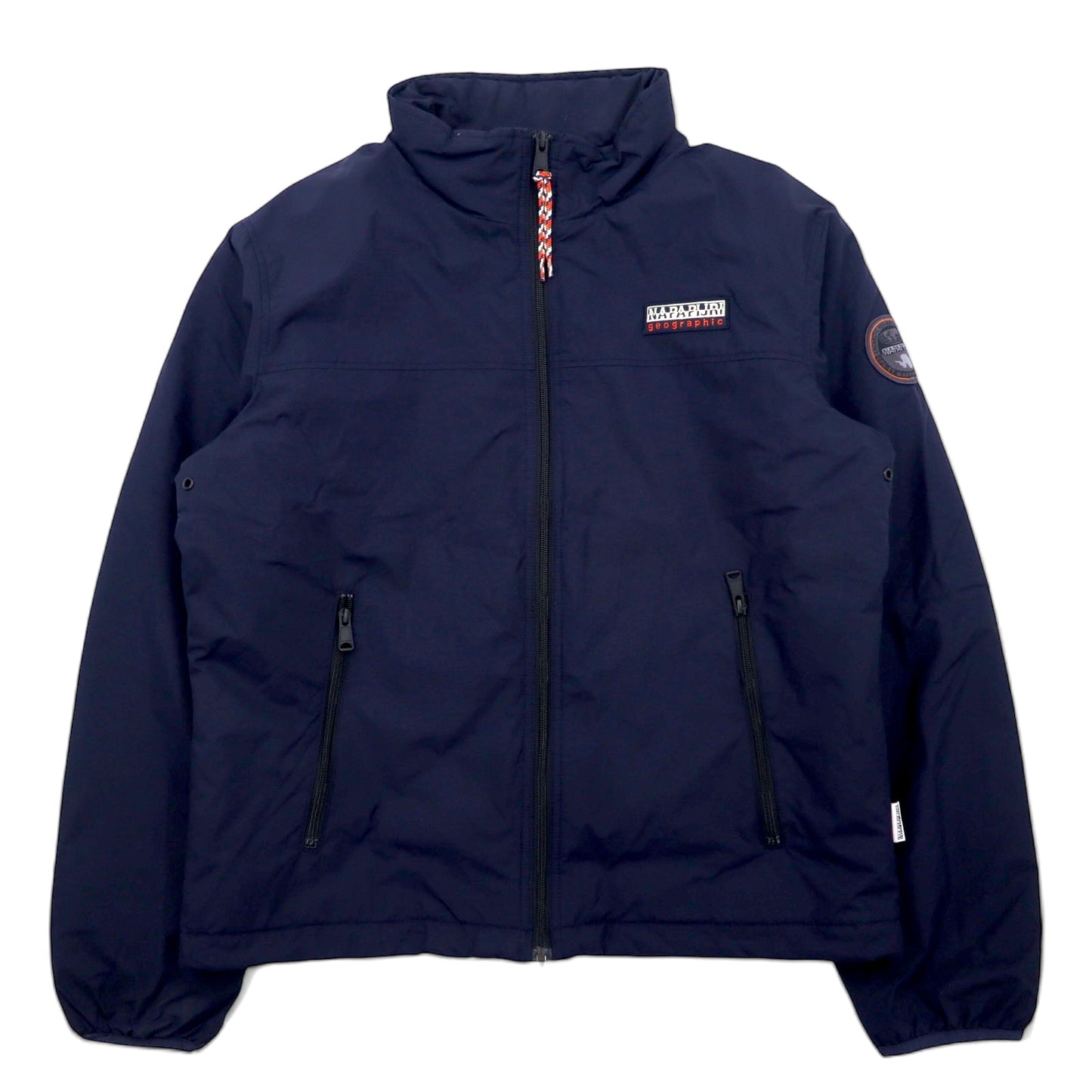 NAPAPIJRI インサレーションジャケット 中綿 M ネイビー ポリエステル Bomber Jackets / Harrington NP0A4EW9