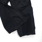Cabela's Military Fleece Cargo Pants, Size XL, Black, GORE WINDSTOPPER, Nylon Panel, Webbing Belt, Hem Slits, Made in Canada