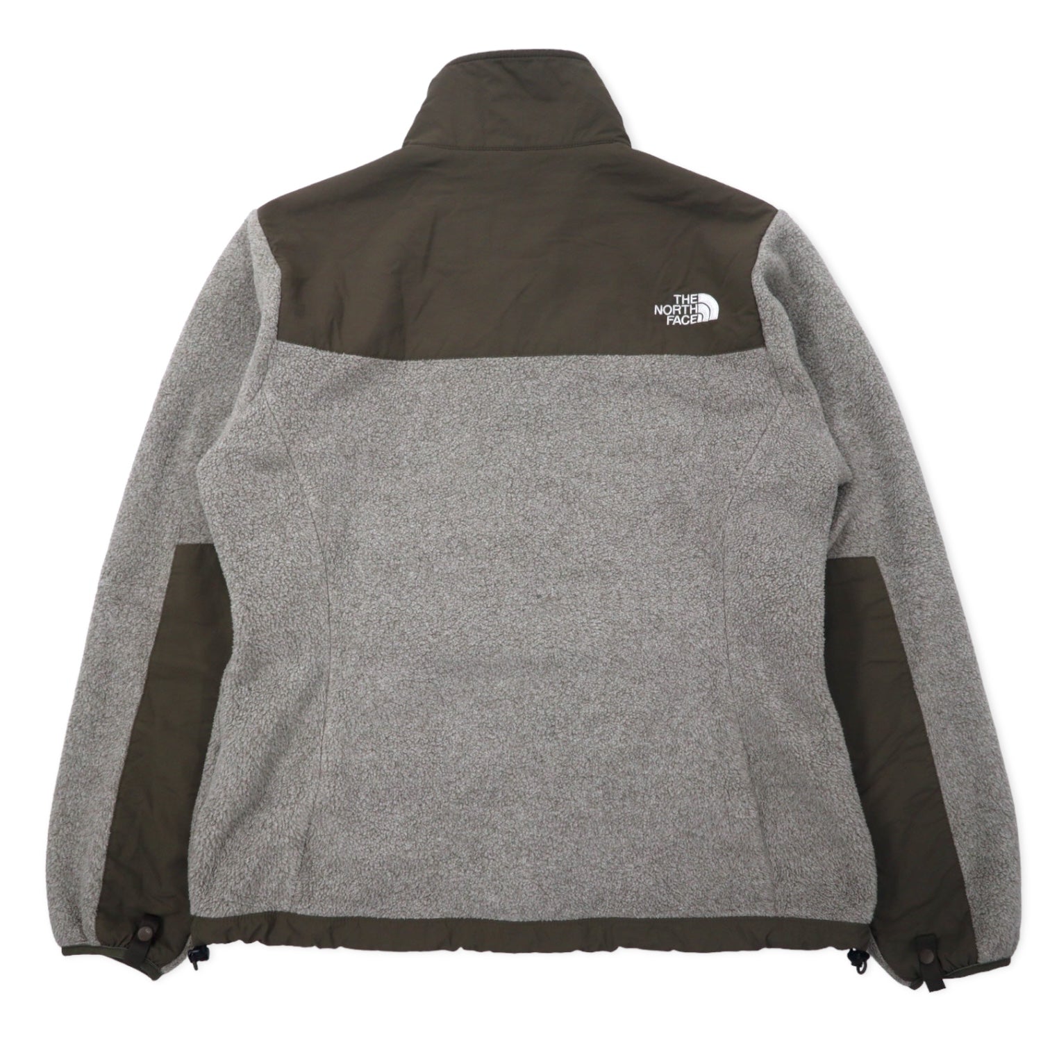 THE NORTH FACE Denali jacket POLARTEC fleece S brown gray
