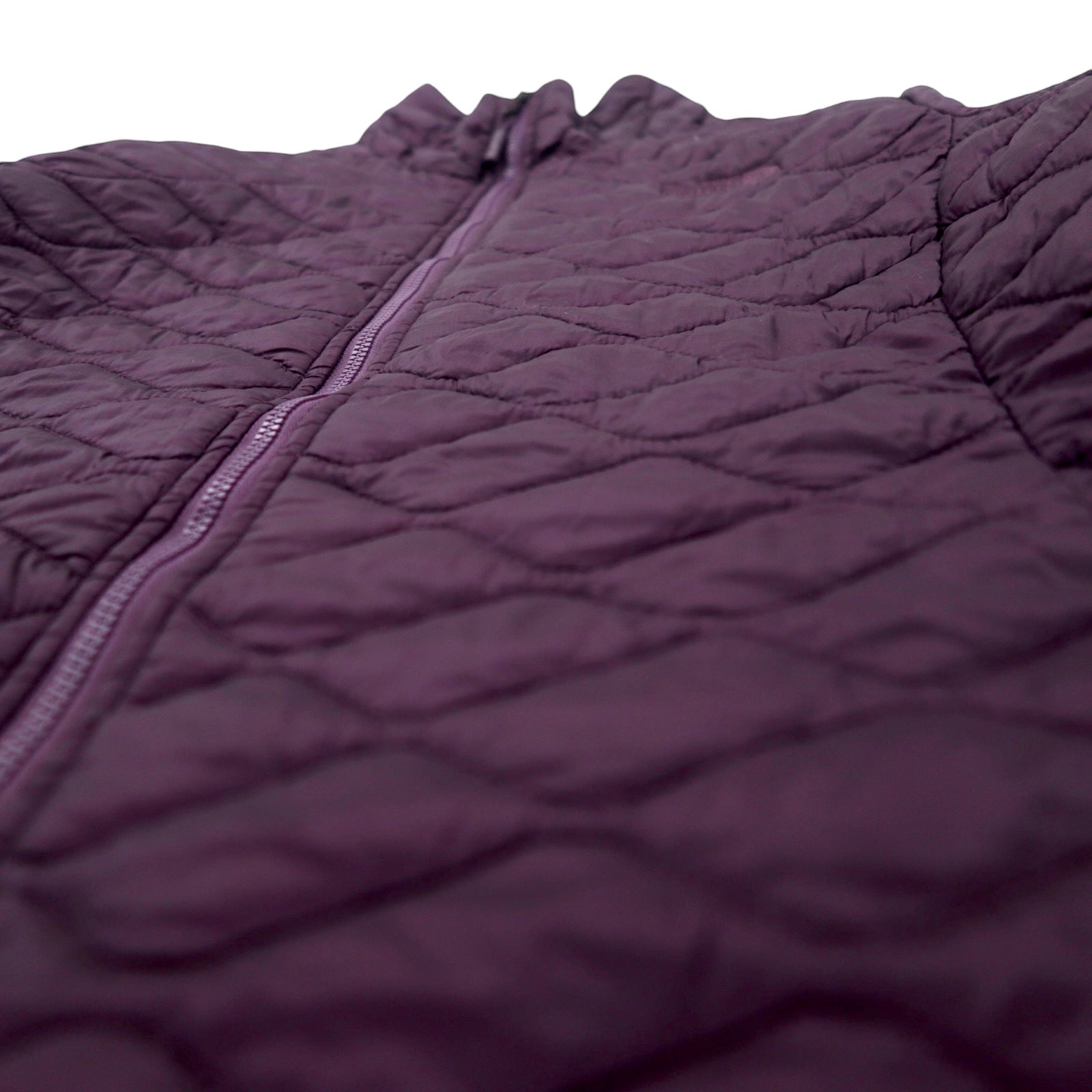 THE NORTH FACE Thermoball Quilted Jacket, Padded, M, Purple, Nylon, One Point Logo Embroidery, US Standard, NF0A3KU3