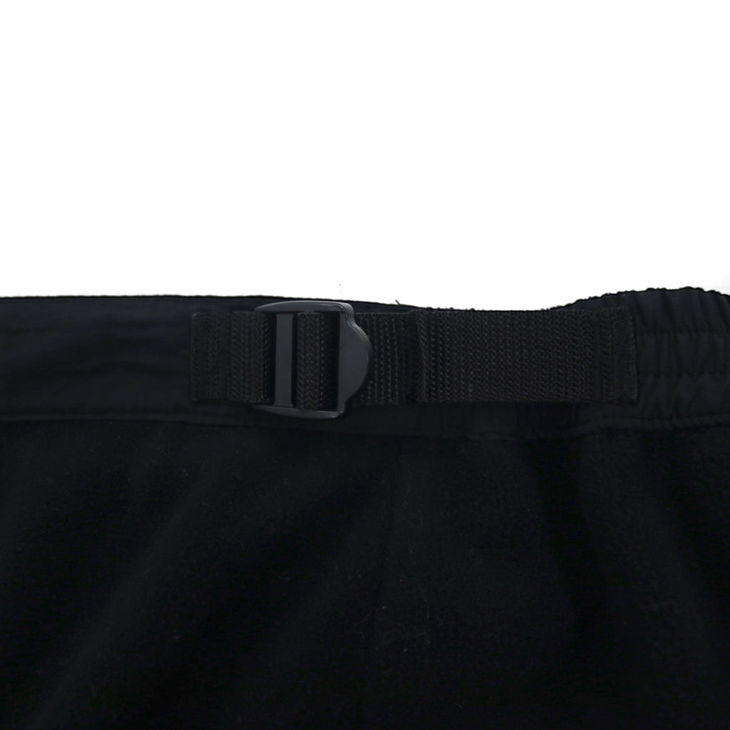 Cabela's Military Fleece Cargo Pants, Size XL, Black, GORE WINDSTOPPER, Nylon Panel, Webbing Belt, Hem Slits, Made in Canada