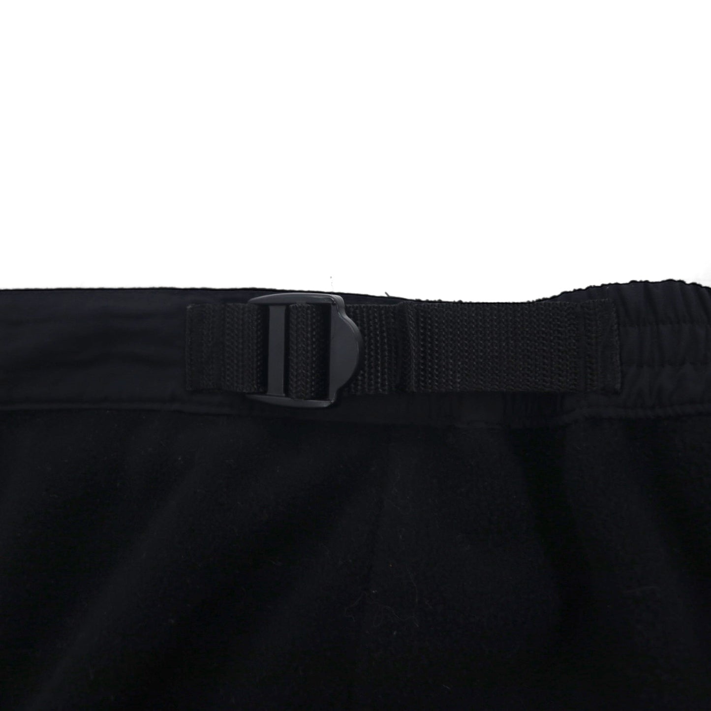 Cabela’s ミリタリー フリース カーゴパンツ XL ブラック GORE WINDSTOPPER ナイロン切替 ウェビングベルト 裾 スリット カナダ製