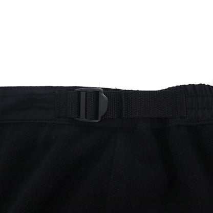 Cabela’s ミリタリー フリース カーゴパンツ XL ブラック GORE WINDSTOPPER ナイロン切替 ウェビングベルト 裾 スリット カナダ製