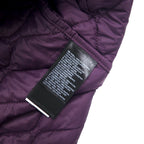 THE NORTH FACE Thermoball Quilted Jacket, Padded, M, Purple, Nylon, One Point Logo Embroidery, US Standard, NF0A3KU3