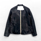 SOUMO Leather Jacket HOLLOW LEATHER JACKET S Horsehide LAMPO Double Zip 05-SL-001 Made in Japan
