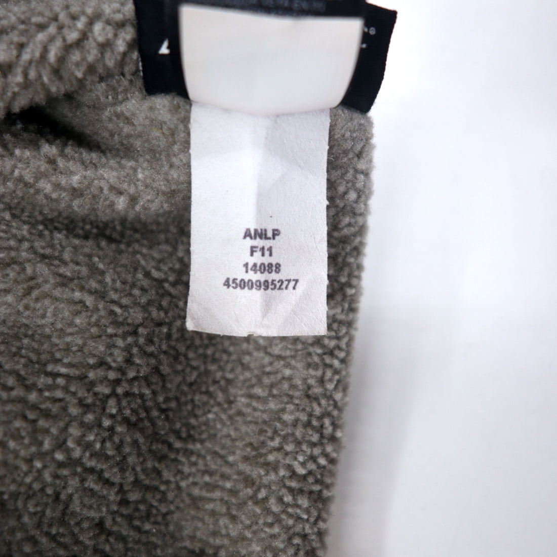 THE NORTH FACE デナリジャケット POLARTEC フリース S ブラウン グレー ポリエステル ワンポイントロゴ刺繍