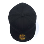 UNDEFEATED ×  NEWERA ベースボールキャップ 59.6cm ブラック メッシュ ポリエステル ロゴ刺繍