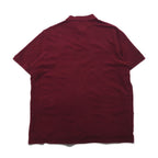 POLO RALPH LAUREN Classic Fit Polo Shirt, Size 2XL, Bordeaux Cotton, Pique with Small Pony Embroidery