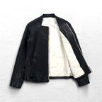 SOUMO Leather Jacket HOLLOW LEATHER JACKET S Horsehide LAMPO Double Zip 05-SL-001 Made in Japan