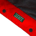 BROWN by 2-tacs Nylon Coach Jacket, Size M, Red, B20-J002, Chin Strap, Snap Buttons, Made in Japan