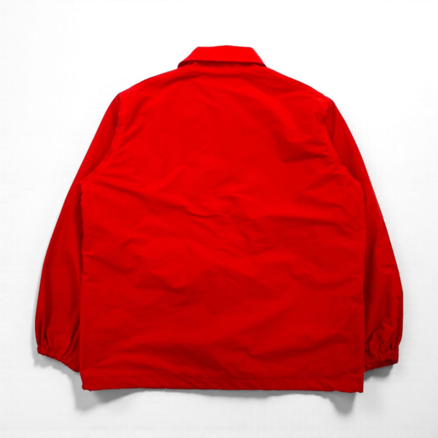 BROWN by 2-tacs ナイロン コーチジャケット M レッド B20-J002 チンストラップ スナップボタン 日本製