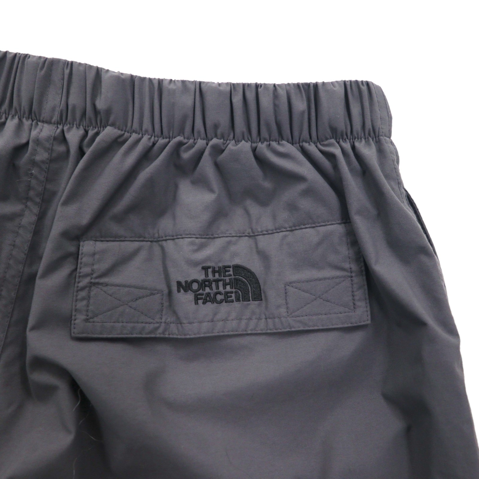 THE NORTH FACE Outdoor Cargo Pants, Climbing Pants, Size L, Gray, Nylon, Waterproof, Drawcord, NT52304