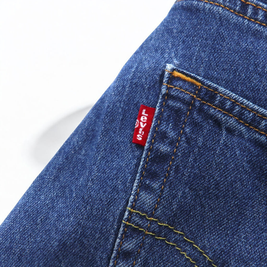 Levi's 511 スリムフィット テーパード デニムパンツ 32 ブルー コットン ストレッチ 04511-5297