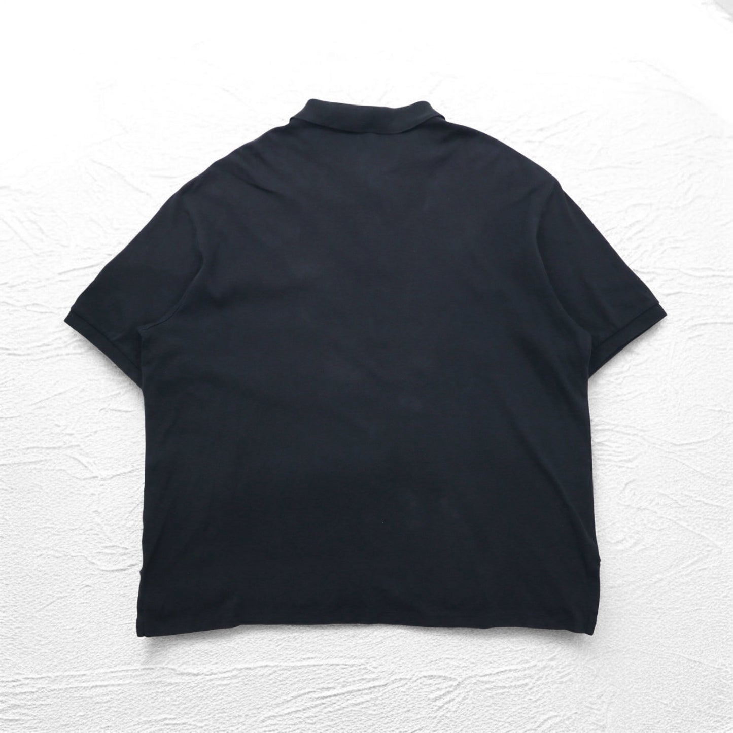 Polo by Ralph Lauren ポロシャツ 2XL BIG ブラック コットン スモールポニー刺繍 ビッグサイズ スリランカ製
