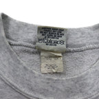 Made in USA 90s NUTMEG MILLS College Print Sweatshirt M Grey Fleece Lining WEST VIRGINIA