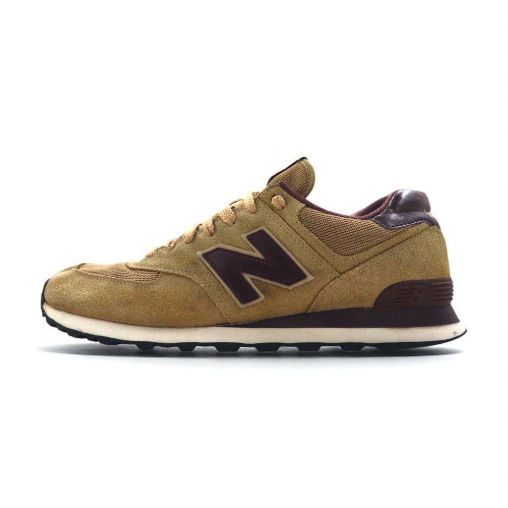 new balance 574 スエード スニーカー 29cm ベージュ メッシュ ML574VCI