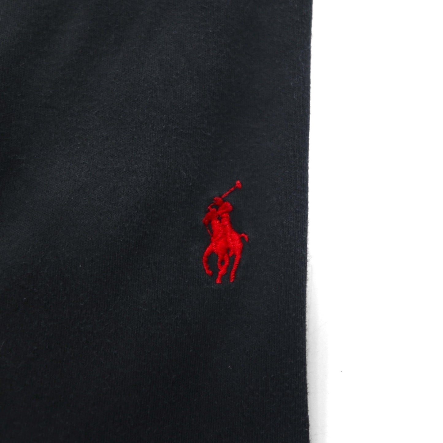 Polo by Ralph Lauren ポロシャツ 2XL BIG ブラック コットン スモールポニー刺繍 ビッグサイズ スリランカ製