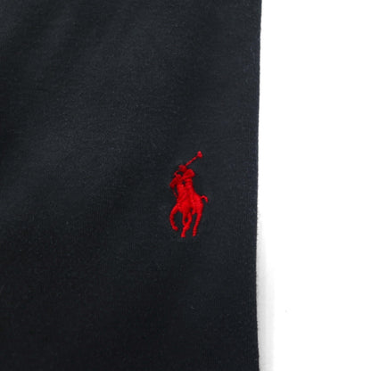 Polo by Ralph Lauren ポロシャツ 2XL BIG ブラック コットン スモールポニー刺繍 ビッグサイズ スリランカ製