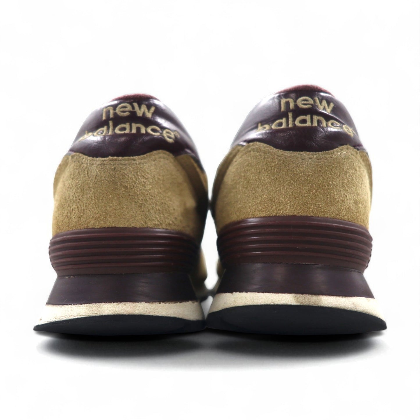new balance 574 スエード スニーカー 29cm ベージュ メッシュ ML574VCI
