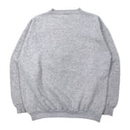90s LOGO7 NFL Print Sweatshirt L Grey Cotton SUPER BOWL