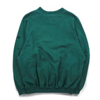 adidas 00s Logo Embroidered Sweatshirt, S, Green, Cotton, Made in Turkey