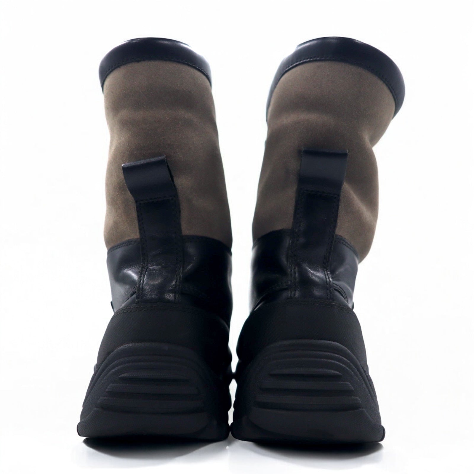 UGG Adirondack Adirondack Snow Boots US8 Black Leather WATERPROOF